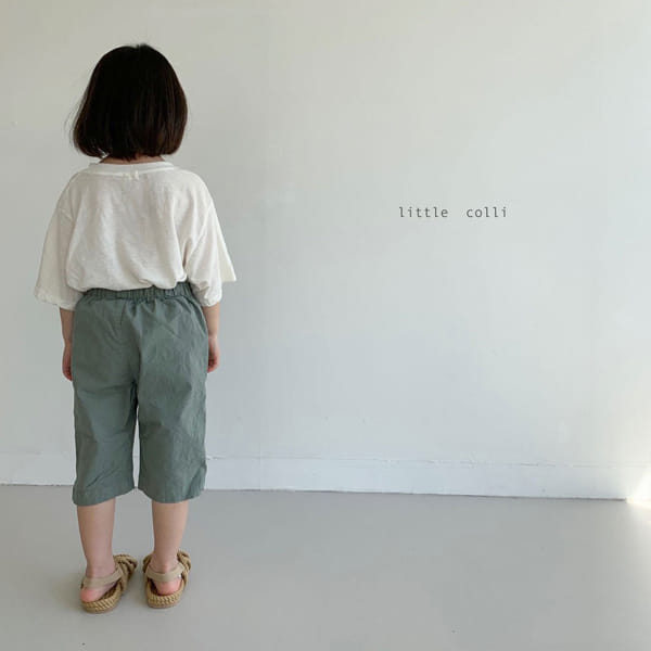 LITTLE COLLI - Korean Children Fashion - #Kfashion4kids - Summer Span Pants - 6