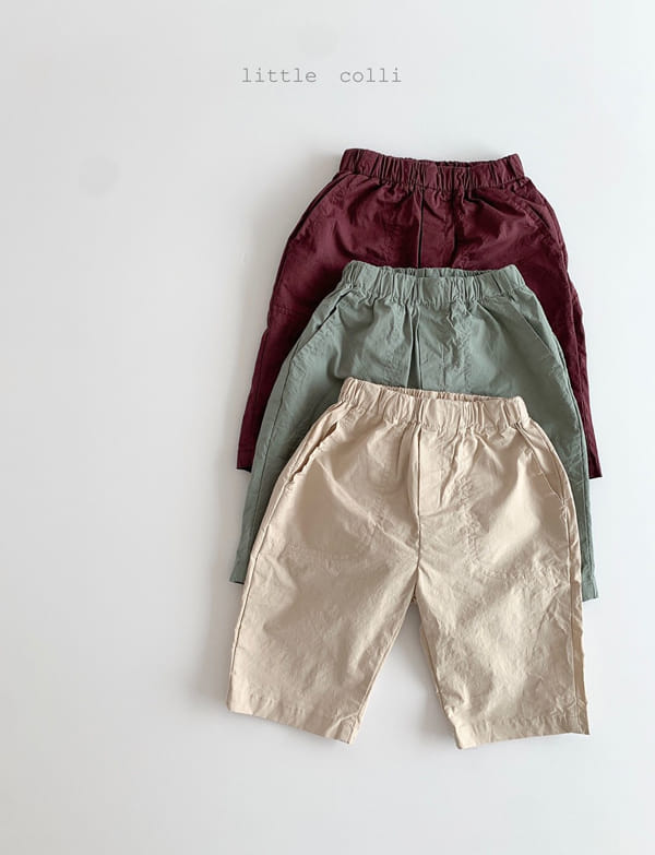 LITTLE COLLI - Korean Children Fashion - #Kfashion4kids - Summer Span Pants - 8