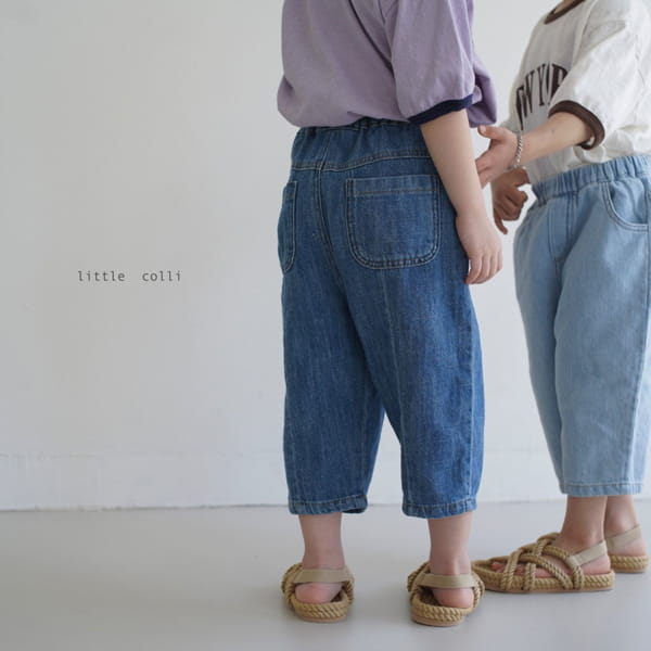 LITTLE COLLI - Korean Children Fashion - #Kfashion4kids - Linen Jeans