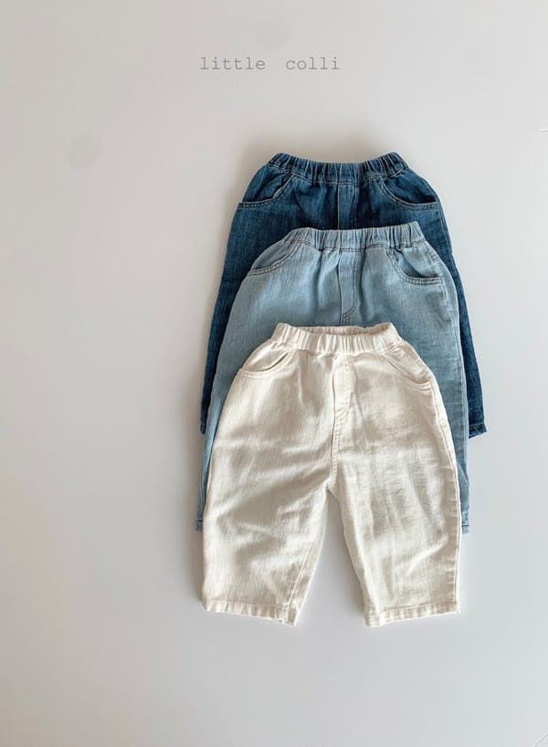 LITTLE COLLI - Korean Children Fashion - #Kfashion4kids - Linen Jeans - 11