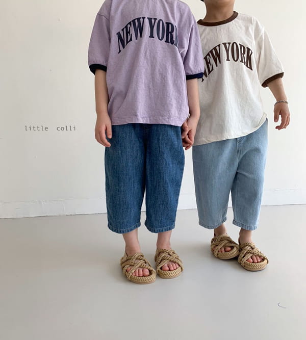 LITTLE COLLI - Korean Children Fashion - #Kfashion4kids - Linen Jeans - 3
