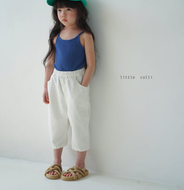 LITTLE COLLI - Korean Children Fashion - #Kfashion4kids - Linen Jeans - 7