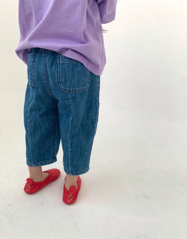LITTLE COLLI - Korean Children Fashion - #Kfashion4kids - Linen Jeans - 8