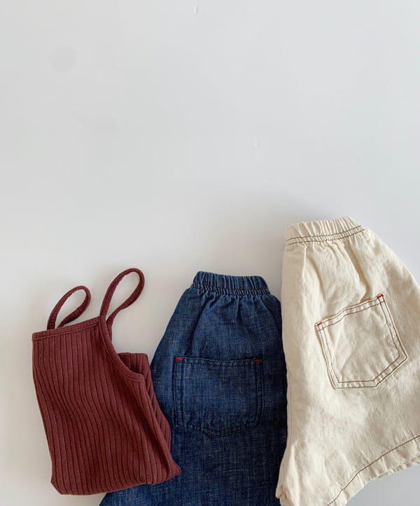 LITTLE COLLI - Korean Children Fashion - #Kfashion4kids - Linen Shorts - 2