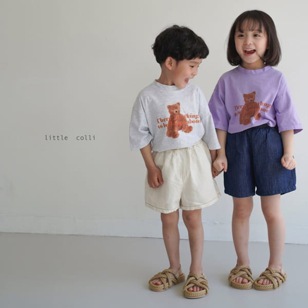 LITTLE COLLI - Korean Children Fashion - #Kfashion4kids - Linen Shorts - 3