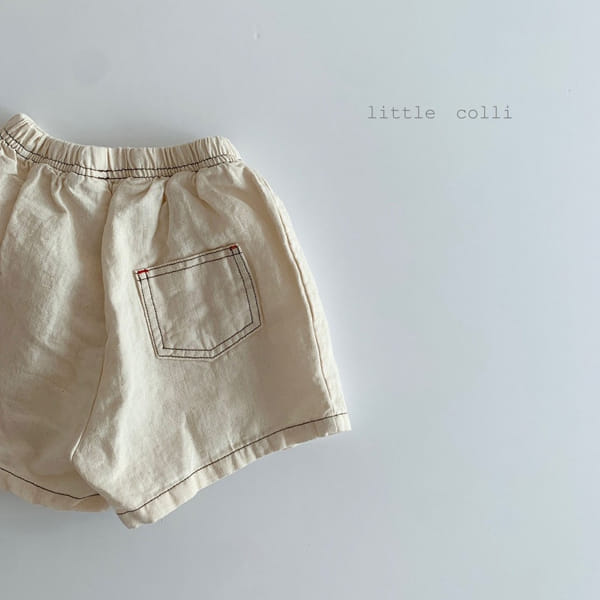 LITTLE COLLI - Korean Children Fashion - #Kfashion4kids - Linen Shorts - 9