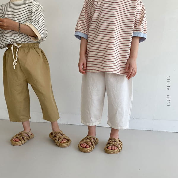 LITTLE COLLI - Korean Children Fashion - #Kfashion4kids - Olive Pants - 3