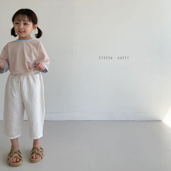 LITTLE COLLI - Korean Children Fashion - #Kfashion4kids - Olive Pants - 6