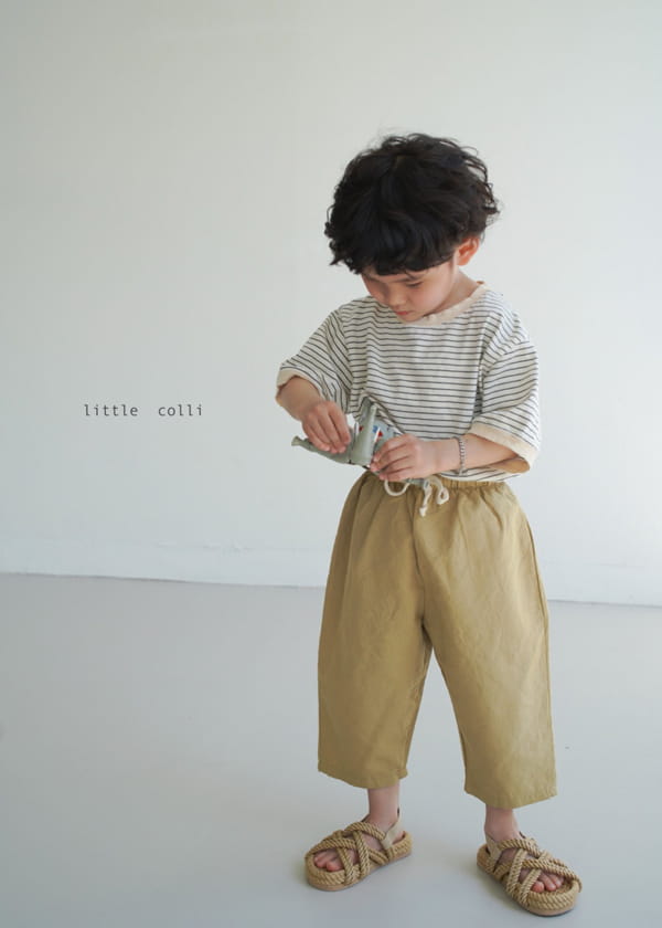 LITTLE COLLI - Korean Children Fashion - #Kfashion4kids - Olive Pants - 7