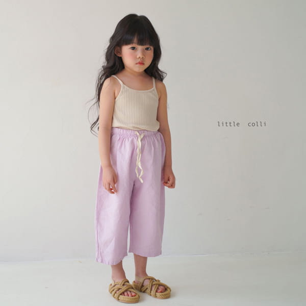 LITTLE COLLI - Korean Children Fashion - #Kfashion4kids - Olive Pants - 8