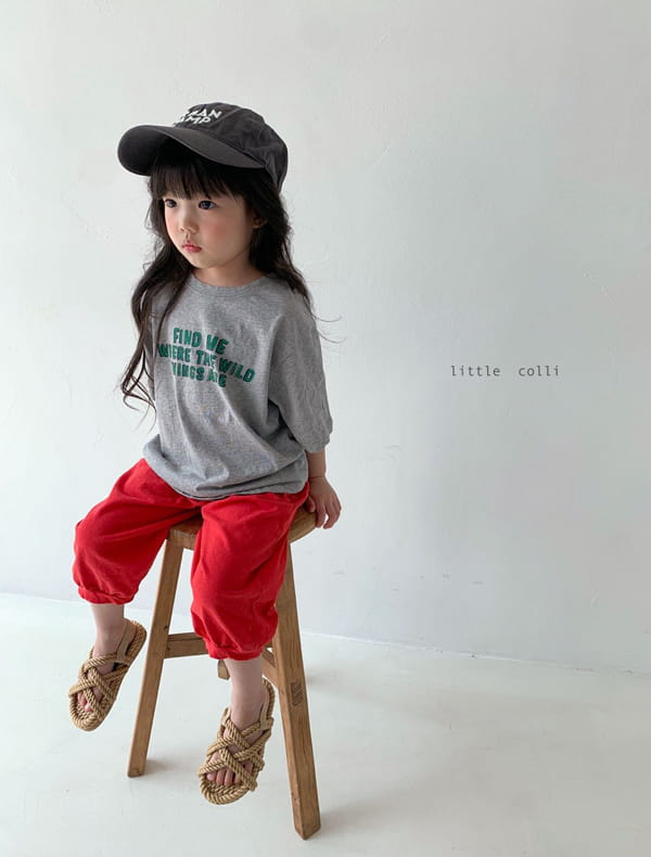 LITTLE COLLI - Korean Children Fashion - #Kfashion4kids - Alphabet Tee - 2