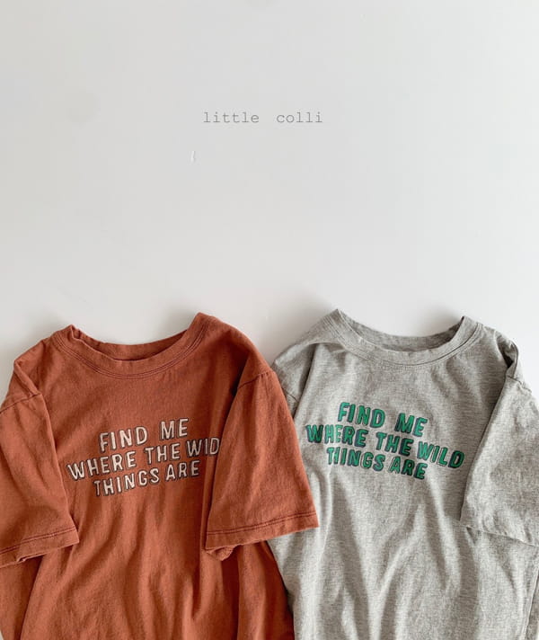 LITTLE COLLI - Korean Children Fashion - #Kfashion4kids - Alphabet Tee - 4