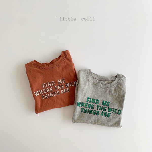 LITTLE COLLI - Korean Children Fashion - #Kfashion4kids - Alphabet Tee - 8