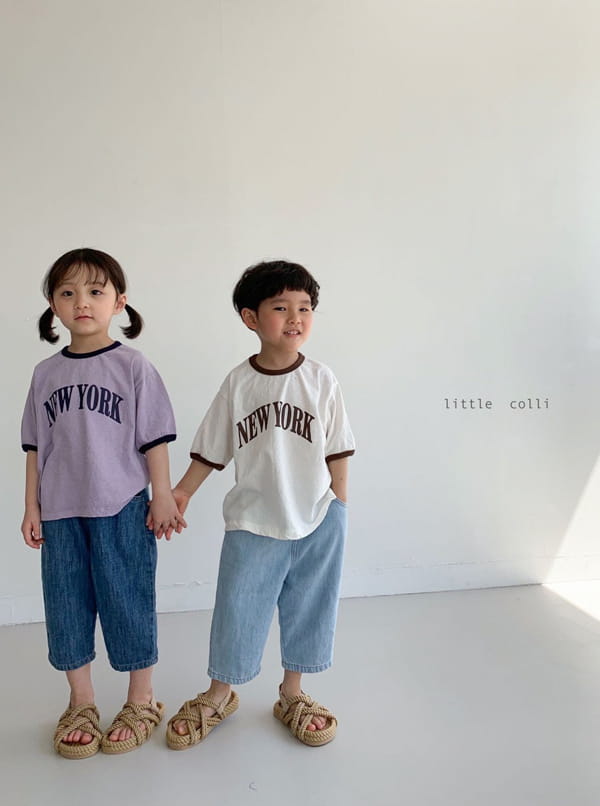 LITTLE COLLI - Korean Children Fashion - #Kfashion4kids - New York Tee - 7