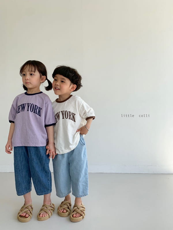 LITTLE COLLI - Korean Children Fashion - #Kfashion4kids - New York Tee - 8