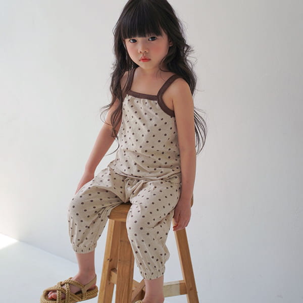LITTLE COLLI - Korean Children Fashion - #Kfashion4kids - Comfortable Top Bottom Set