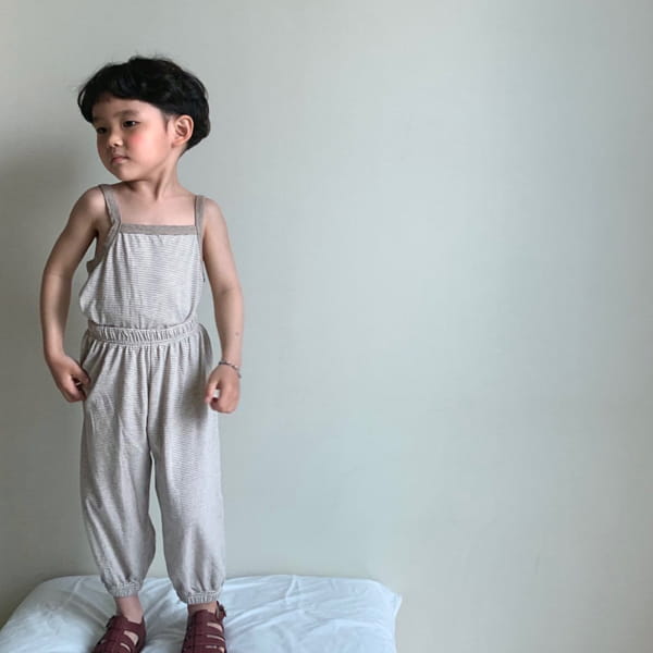 LITTLE COLLI - Korean Children Fashion - #Kfashion4kids - Comfortable Top Bottom Set - 10