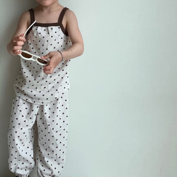 LITTLE COLLI - Korean Children Fashion - #Kfashion4kids - Comfortable Top Bottom Set - 7