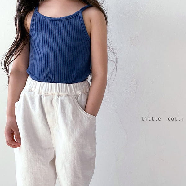 LITTLE COLLI - Korean Children Fashion - #Kfashion4kids - Span Rip Sleeveless