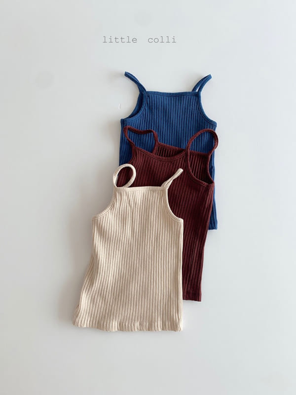 LITTLE COLLI - Korean Children Fashion - #Kfashion4kids - Span Rip Sleeveless - 2
