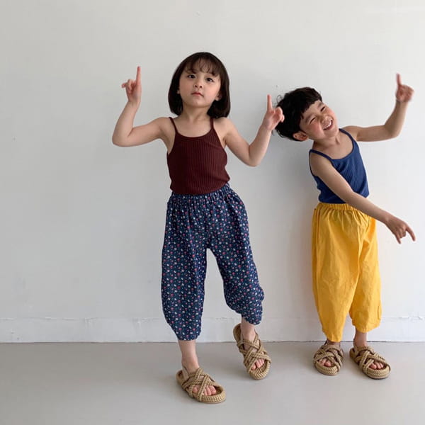 LITTLE COLLI - Korean Children Fashion - #Kfashion4kids - Span Rip Sleeveless - 9