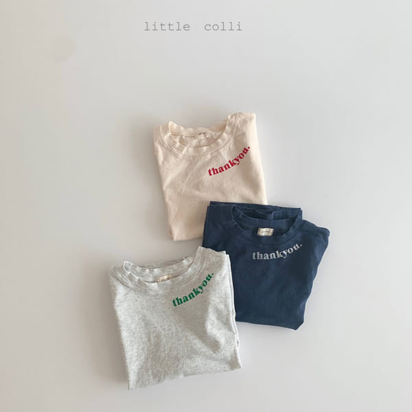 LITTLE COLLI - Korean Children Fashion - #Kfashion4kids - Thank You Tee - 10