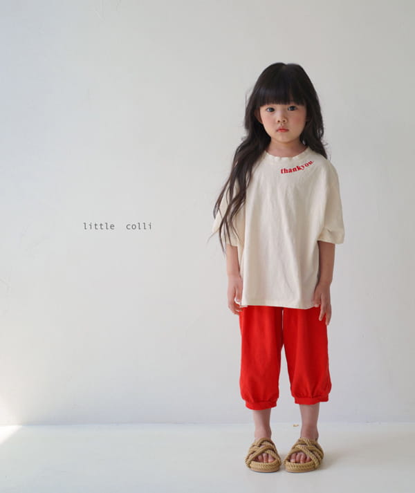 LITTLE COLLI - Korean Children Fashion - #Kfashion4kids - Thank You Tee - 4