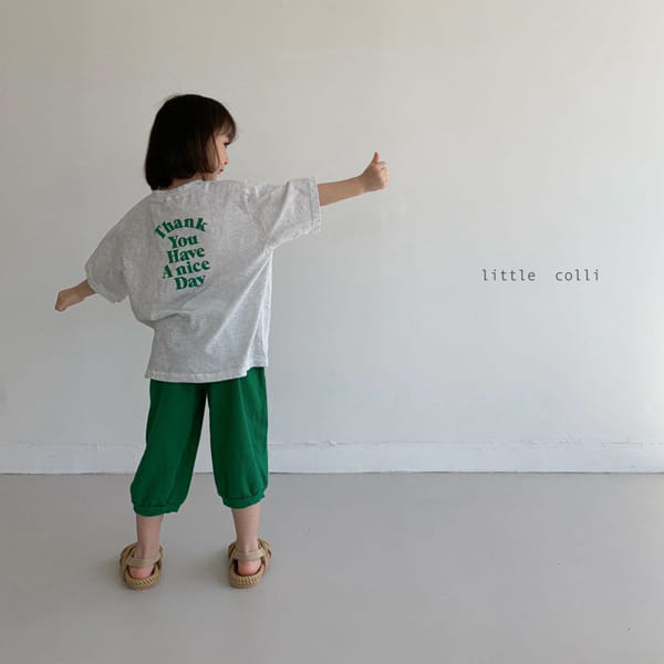 LITTLE COLLI - Korean Children Fashion - #Kfashion4kids - Thank You Tee - 5