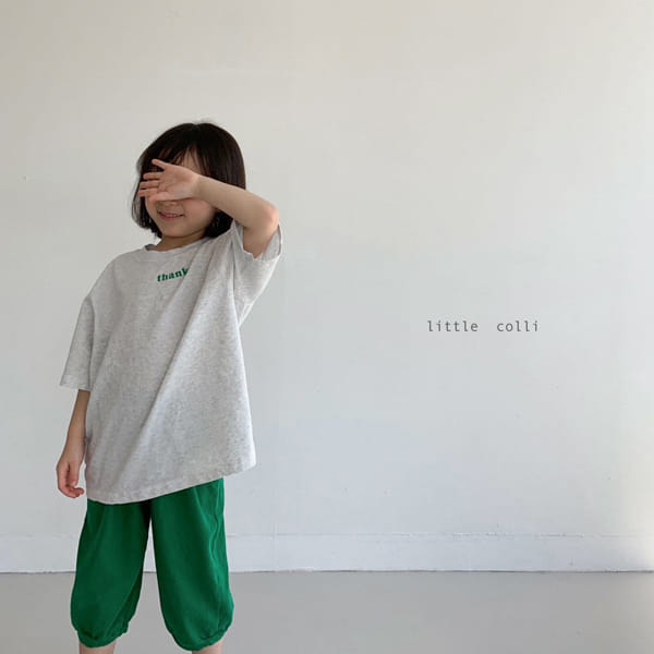 LITTLE COLLI - Korean Children Fashion - #Kfashion4kids - Thank You Tee - 7