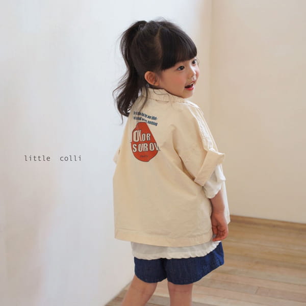 LITTLE COLLI - Korean Children Fashion - #Kfashion4kids - Safari Shirt