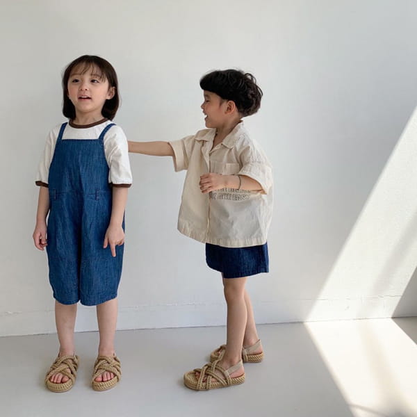 LITTLE COLLI - Korean Children Fashion - #Kfashion4kids - Safari Shirt - 6