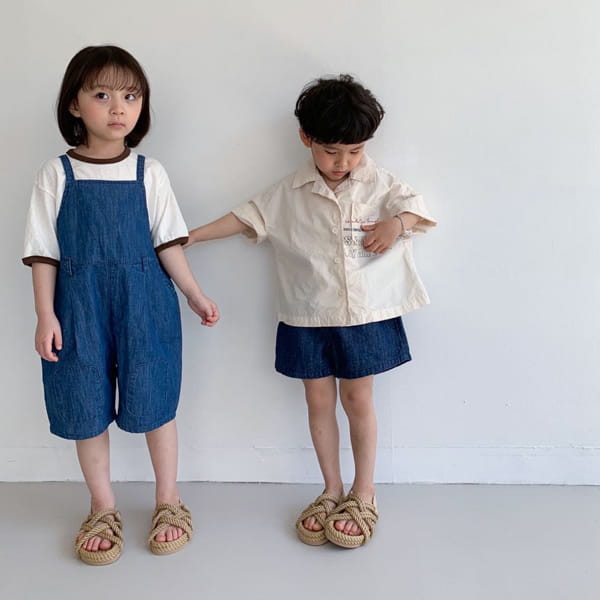 LITTLE COLLI - Korean Children Fashion - #Kfashion4kids - Safari Shirt - 8
