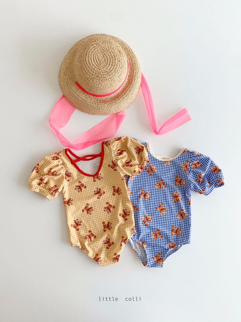 LITTLE COLLI - Korean Children Fashion - #Kfashion4kids - Puff Bear Swimwear - 10