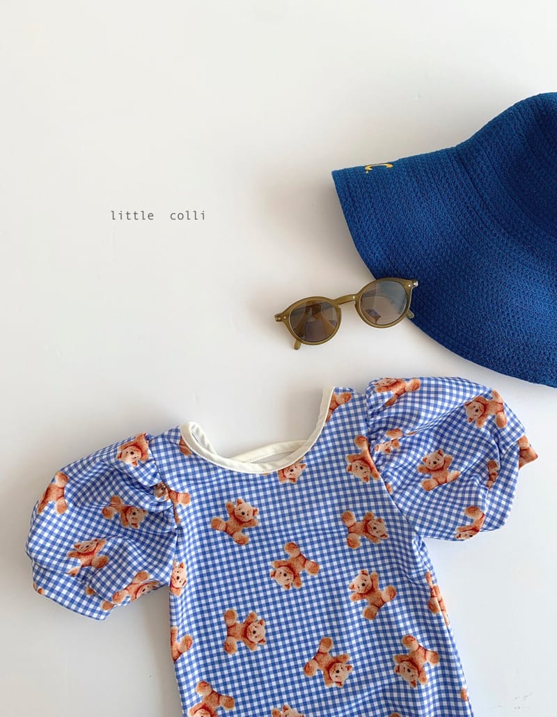 LITTLE COLLI - Korean Children Fashion - #Kfashion4kids - Puff Bear Swimwear - 11