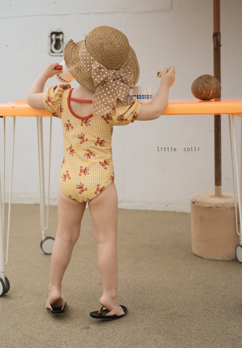 LITTLE COLLI - Korean Children Fashion - #Kfashion4kids - Puff Bear Swimwear - 6