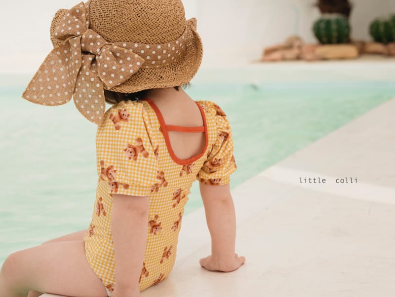 LITTLE COLLI - Korean Children Fashion - #Kfashion4kids - Puff Bear Swimwear - 8