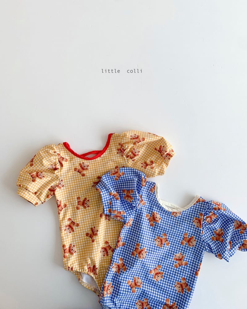 LITTLE COLLI - Korean Children Fashion - #Kfashion4kids - Puff Bear Swimwear - 9