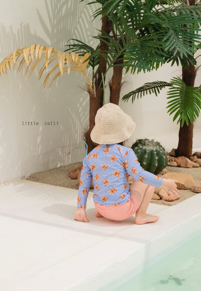 LITTLE COLLI - Korean Children Fashion - #Kfashion4kids - Bear Rashguard - 3