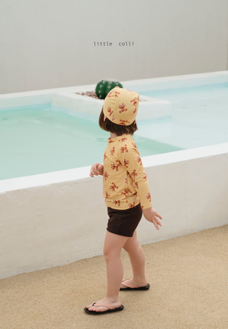 LITTLE COLLI - Korean Children Fashion - #Kfashion4kids - Bear Rashguard - 4