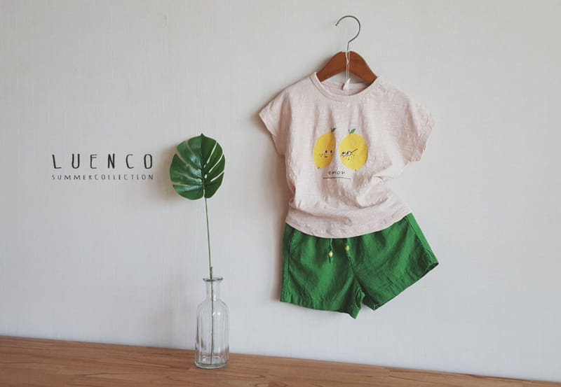 LUENCO - Korean Children Fashion - #Kfashion4kids - Tree Linen Shorts - 2