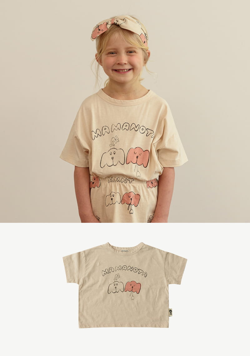 MAMANOTA - Korean Children Fashion - #Kfashion4kids - Toto Tee