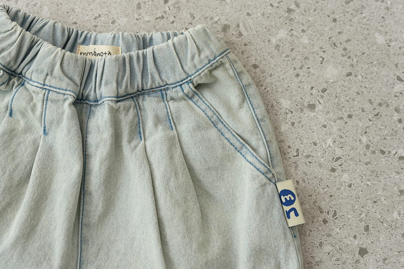 MAMANOTA - Korean Children Fashion - #Kfashion4kids - Flor Denim Shorts - 11