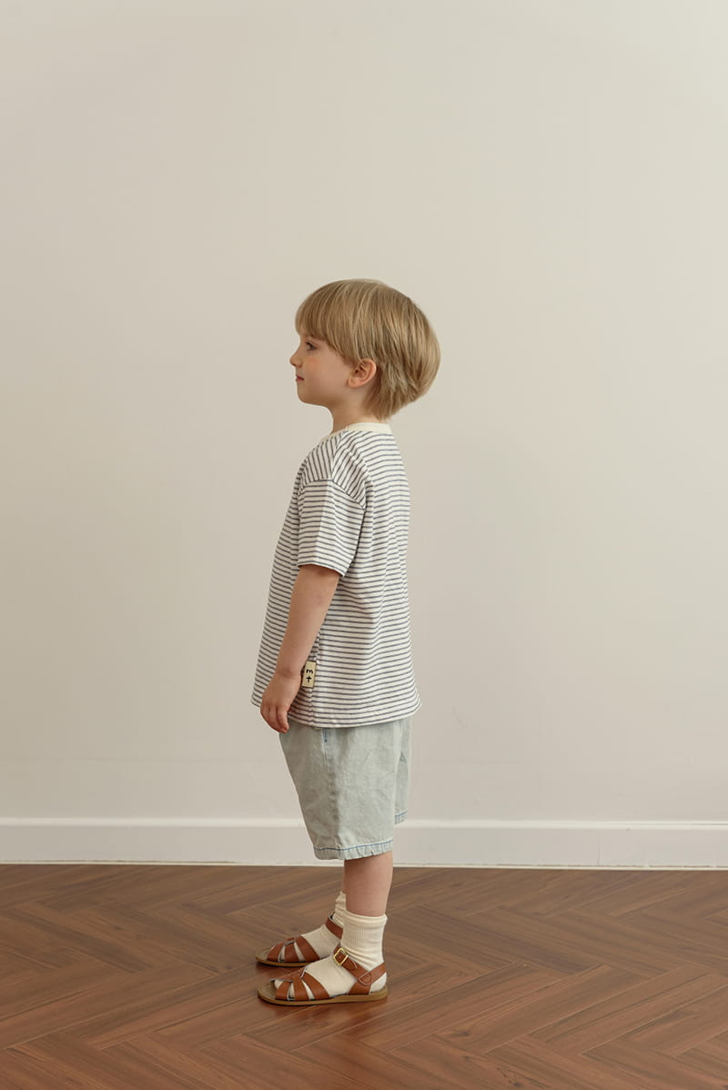 MAMANOTA - Korean Children Fashion - #Kfashion4kids - Flor Denim Shorts - 3
