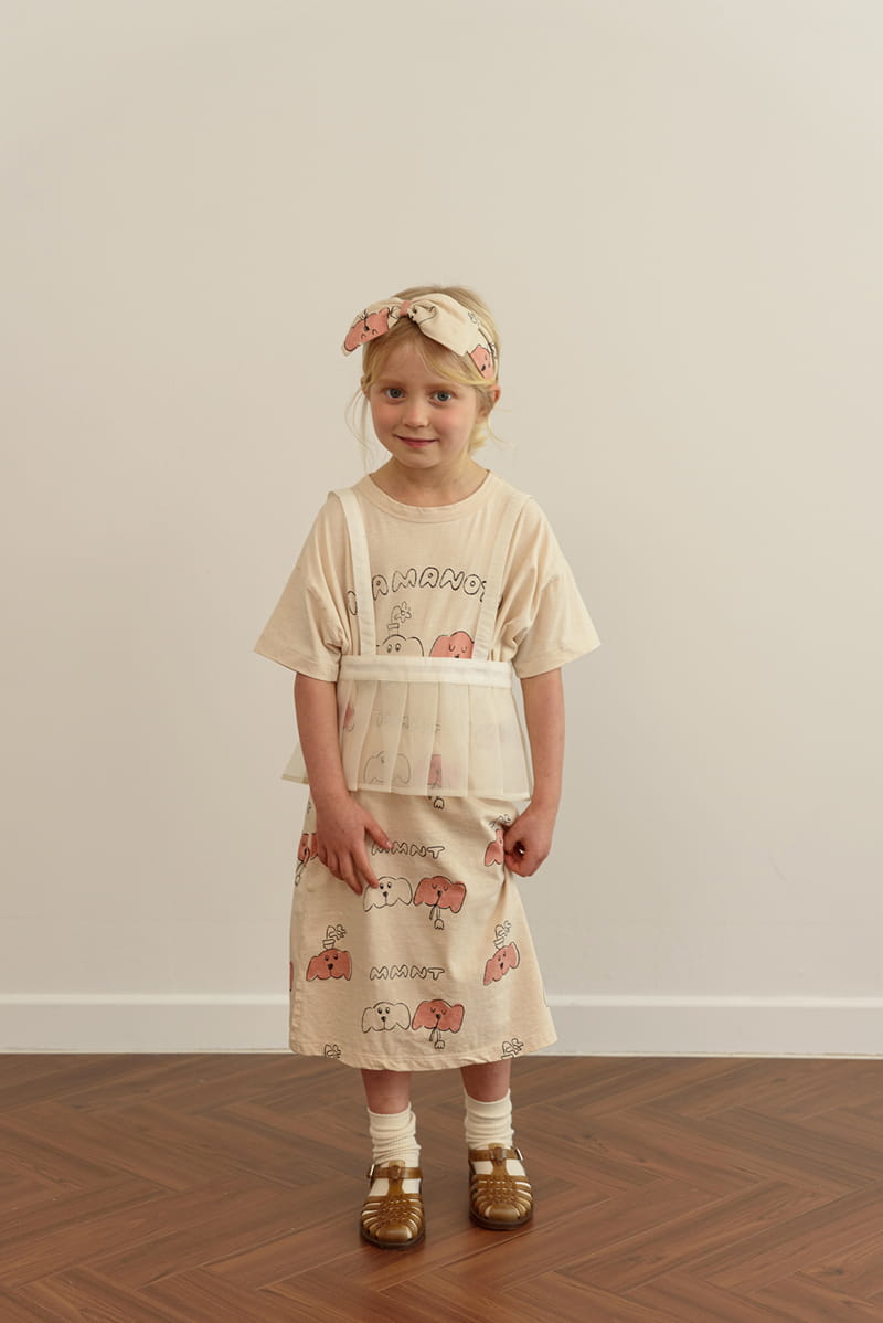 MAMANOTA - Korean Children Fashion - #Kfashion4kids - Lindo Apron - 2