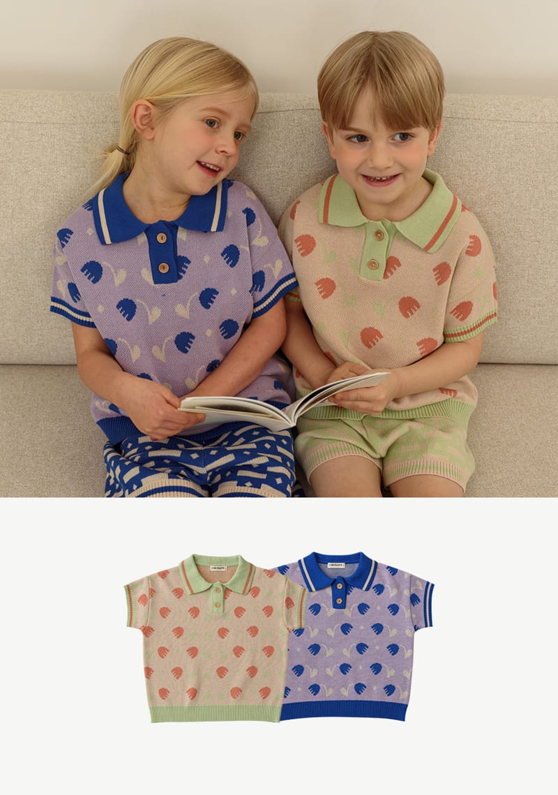 MAMANOTA - Korean Children Fashion - #Kfashion4kids - Tury Kintted Tee