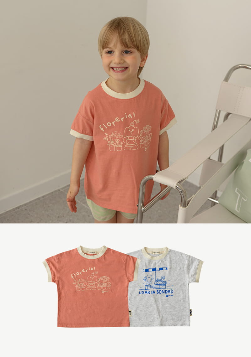 MAMANOTA - Korean Children Fashion - #Kfashion4kids - Masco Tee(orange)