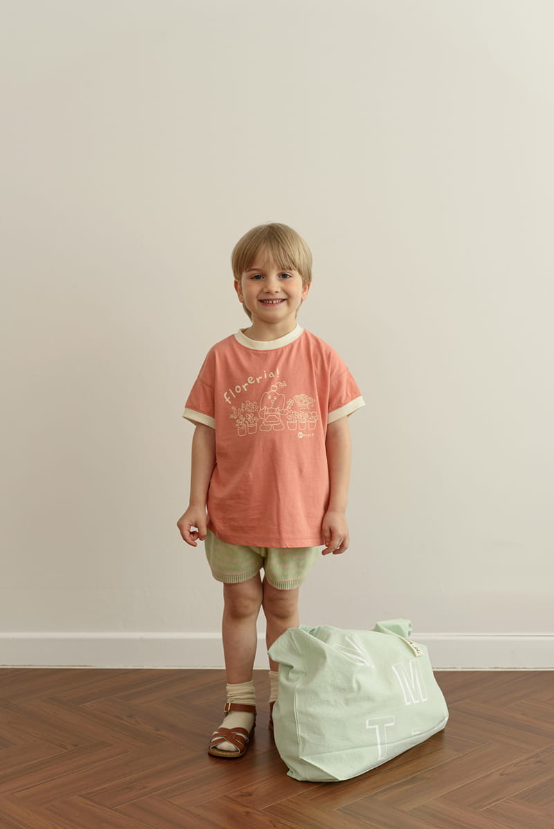 MAMANOTA - Korean Children Fashion - #Kfashion4kids - Masco Tee(orange) - 2