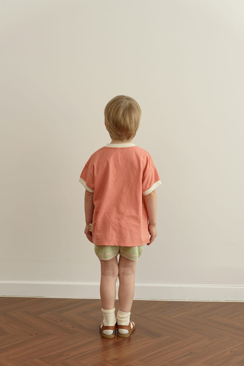 MAMANOTA - Korean Children Fashion - #Kfashion4kids - Masco Tee(orange) - 4