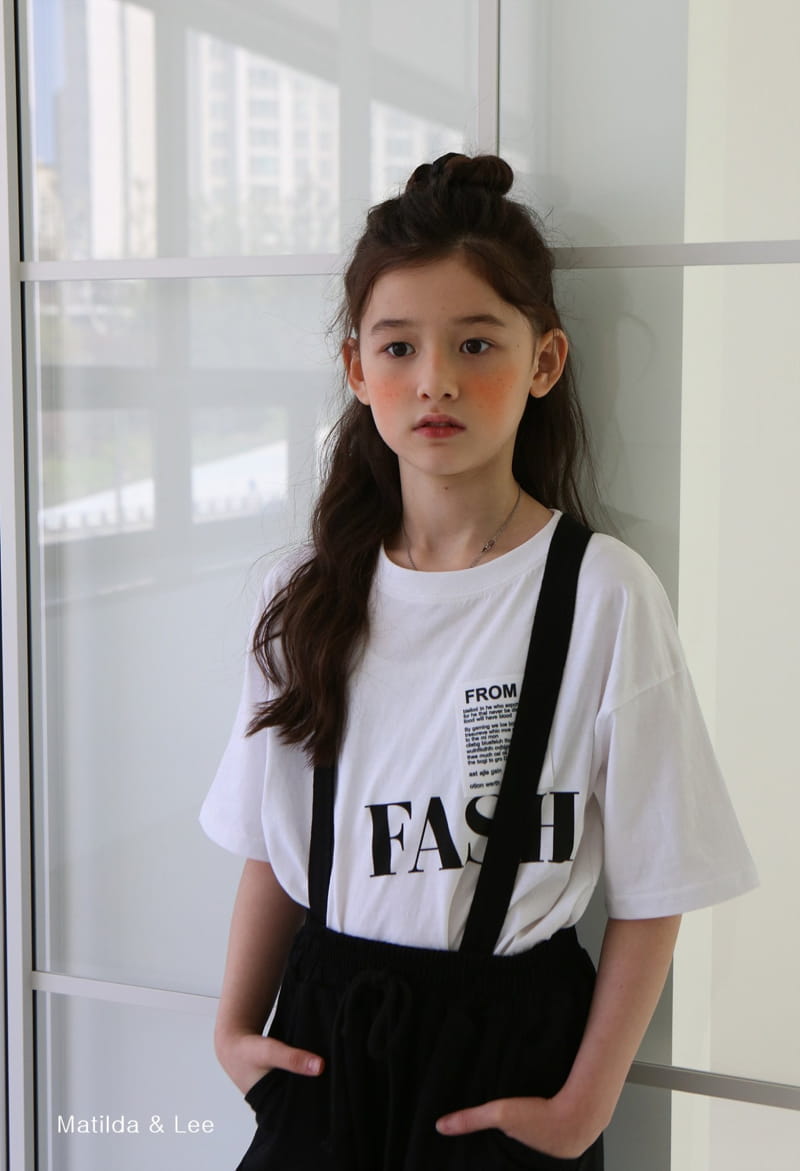 MATILDA & LEE - Korean Children Fashion - #Kfashion4kids - Deungarees Jogger Pants - 6