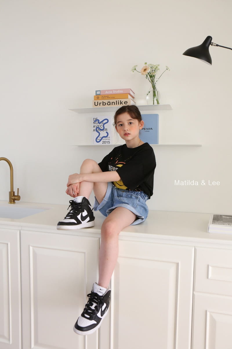 MATILDA & LEE - Korean Children Fashion - #Kfashion4kids - Wide Roll-up Shorts - 11
